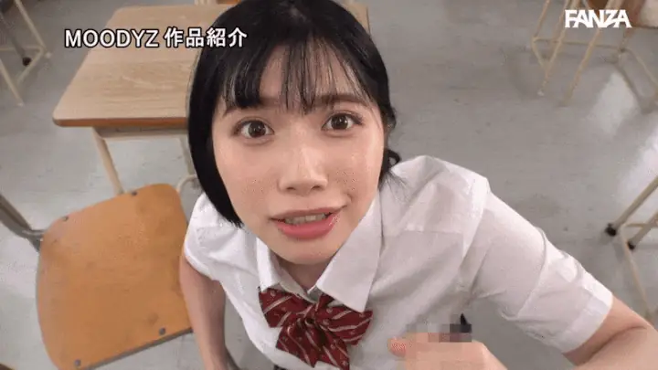 【石原希望】黒髪ショートカットJKが主観手コキしてくるのがエロい