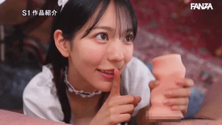【浅野こころ】ド痴女メイドがオナホ手コキで責めてくる！